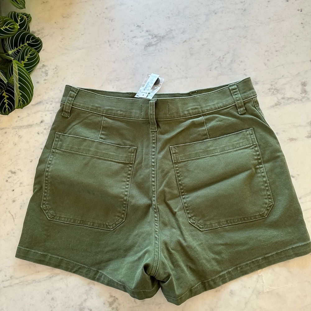 NWT Madewell The Perfect Vintage Military Short in Palm Tree - Picture 5 of 5